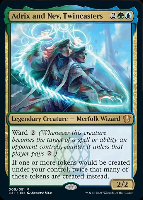 Adrix and Nev, Twincasters [Commander 2021] | Good Games Adelaide SA