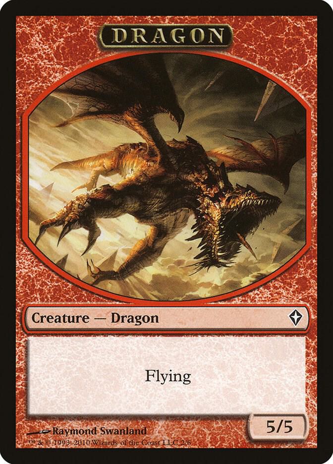 Dragon Token 2 (Worldwake)  | Good Games Adelaide SA