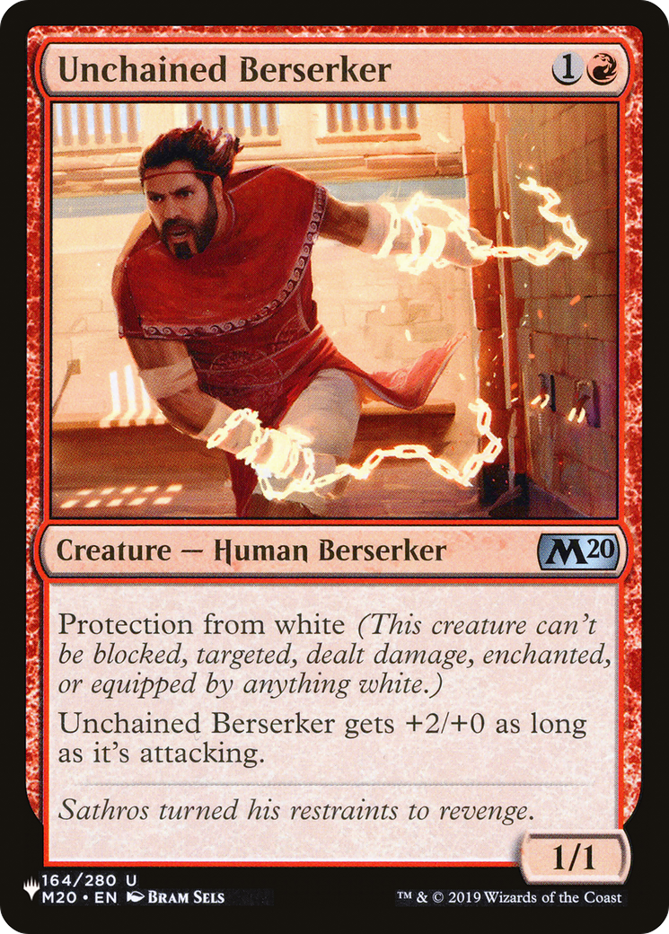Unchained Berserker [The List Reprints] | Good Games Adelaide SA