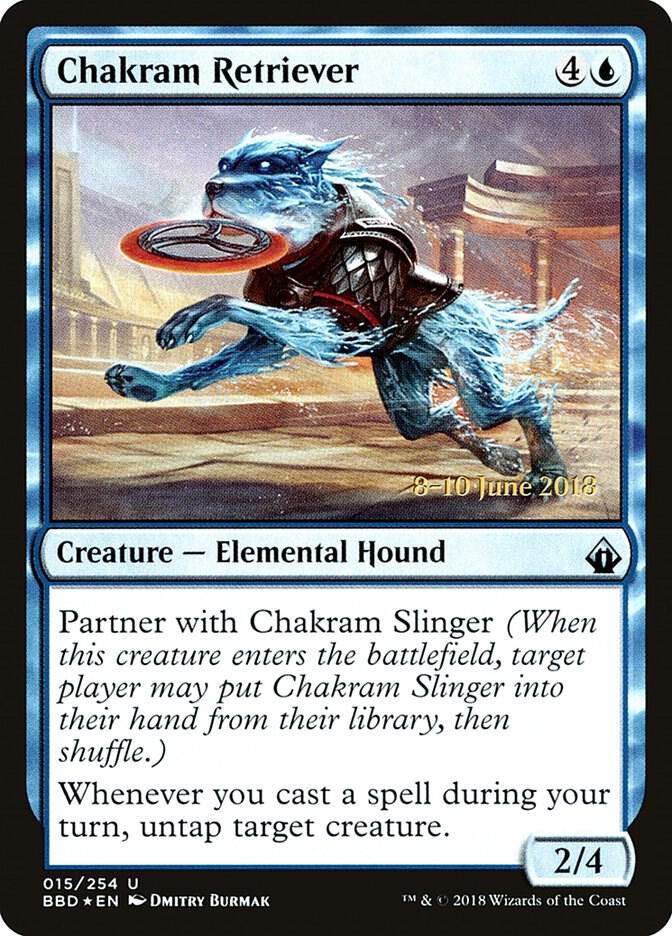 Chakram Retriever 15 (Launch Party & Release Event Promos)  - Foil | Good Games Adelaide SA
