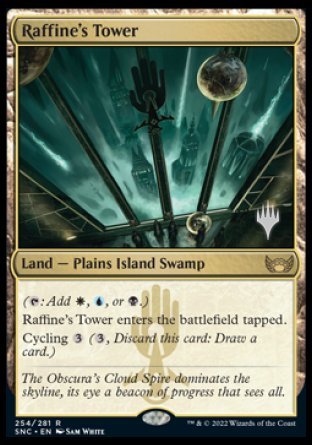 Raffine's Tower (Promo Pack) [Streets of New Capenna Promos] | Good Games Adelaide SA