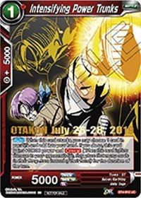 Intensifying Power Trunks (OTAKON 2019) (BT4-012_PR) [Promotion Cards] | Good Games Adelaide SA