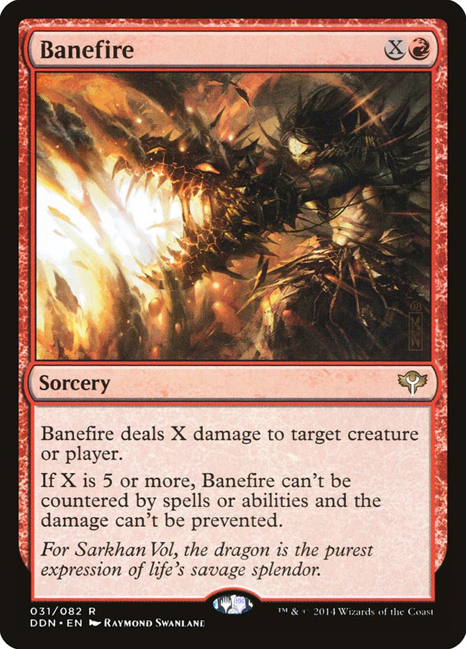 Banefire [Duel Decks: Speed vs. Cunning] | Good Games Adelaide SA