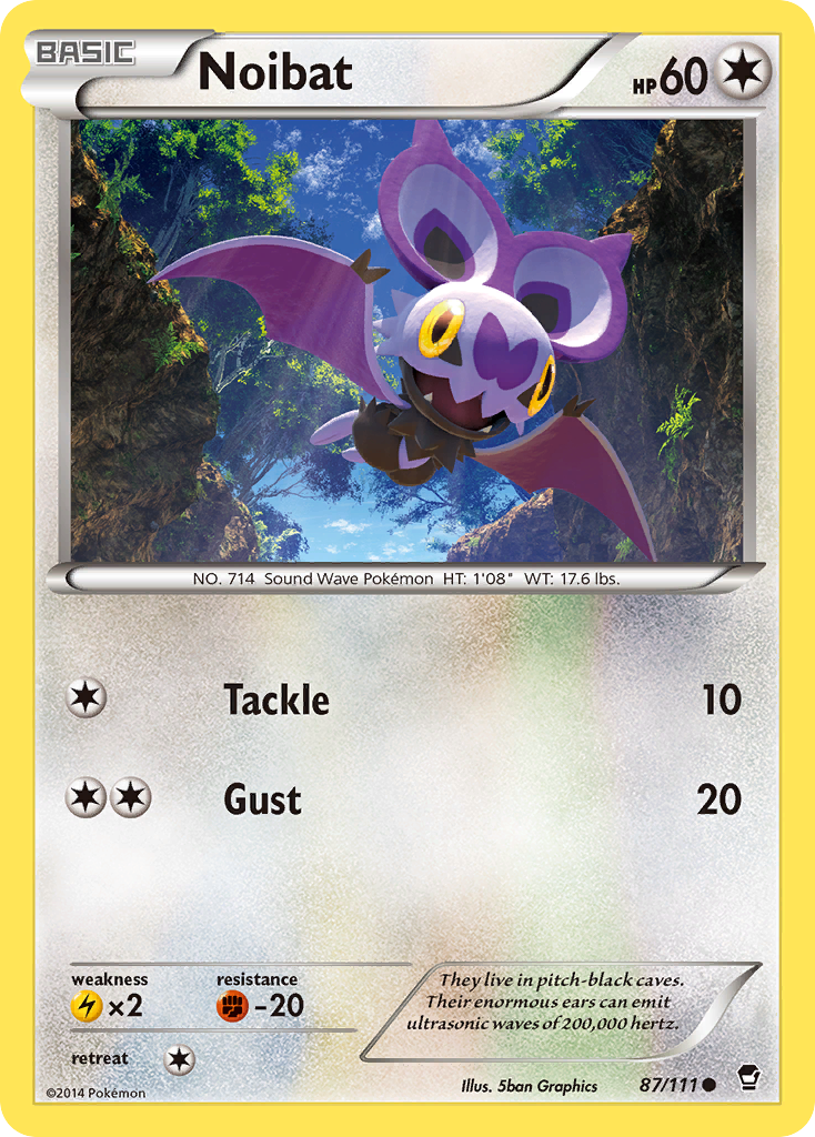 Noibat (87/111) [XY: Furious Fists] | Good Games Adelaide SA