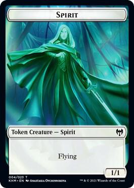 Spirit Token 4 (Kaldheim)  | Good Games Adelaide SA