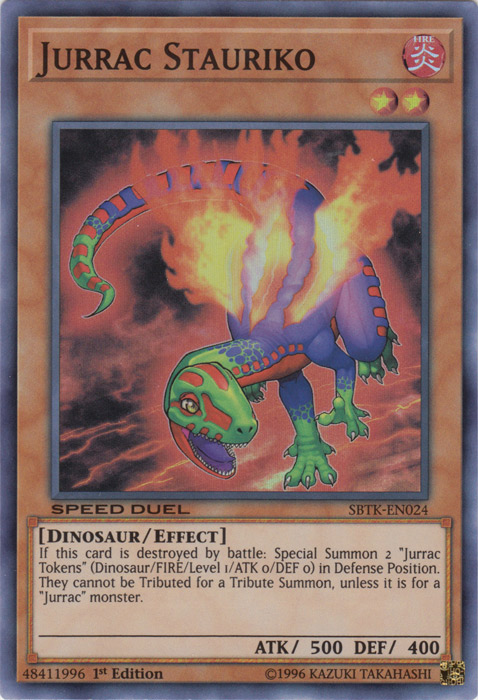 Jurrac Stauriko [SBTK-EN024] Super Rare | Good Games Adelaide SA