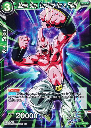 Majin Buu, Looking for a Fight [BT11-082] | Good Games Adelaide SA