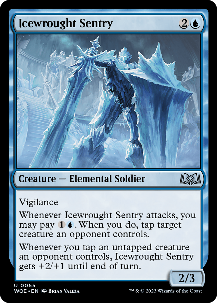 Icewrought Sentry [Wilds of Eldraine] | Good Games Adelaide SA