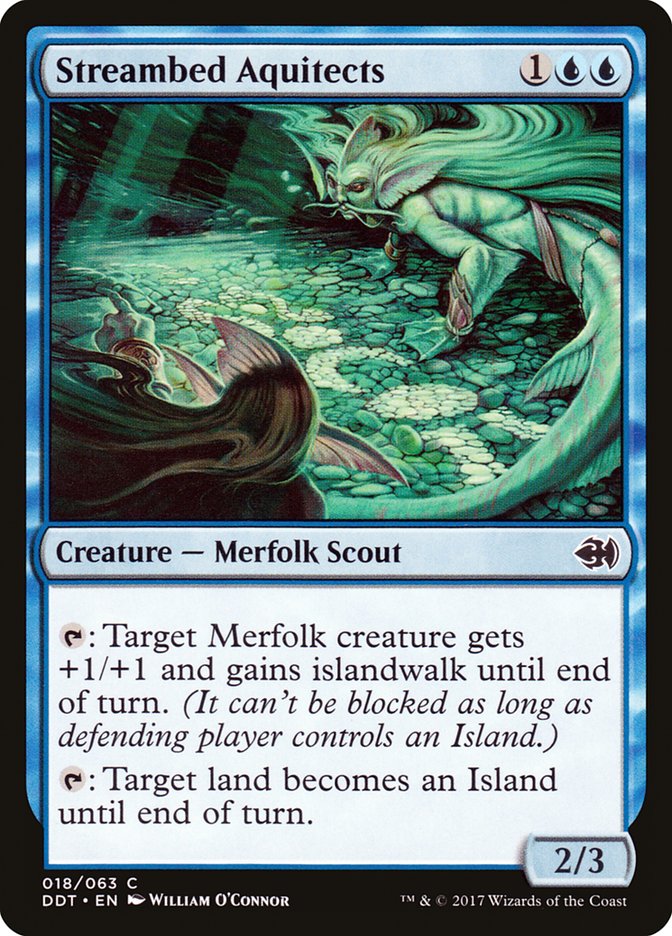 Streambed Aquitects 18 (Duel Decks: Merfolk vs. Goblins)  | Good Games Adelaide SA