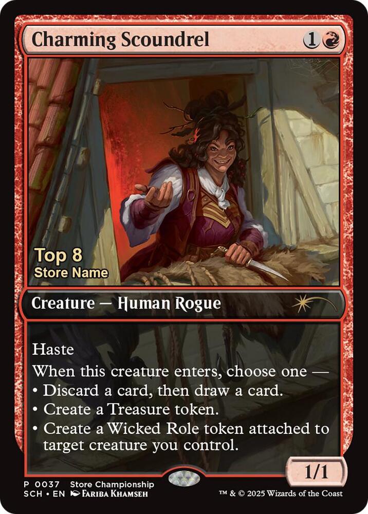 Charming Scoundrel (Store Stamped) 37 (Game Day & Store Championship Promos)  | Good Games Adelaide SA