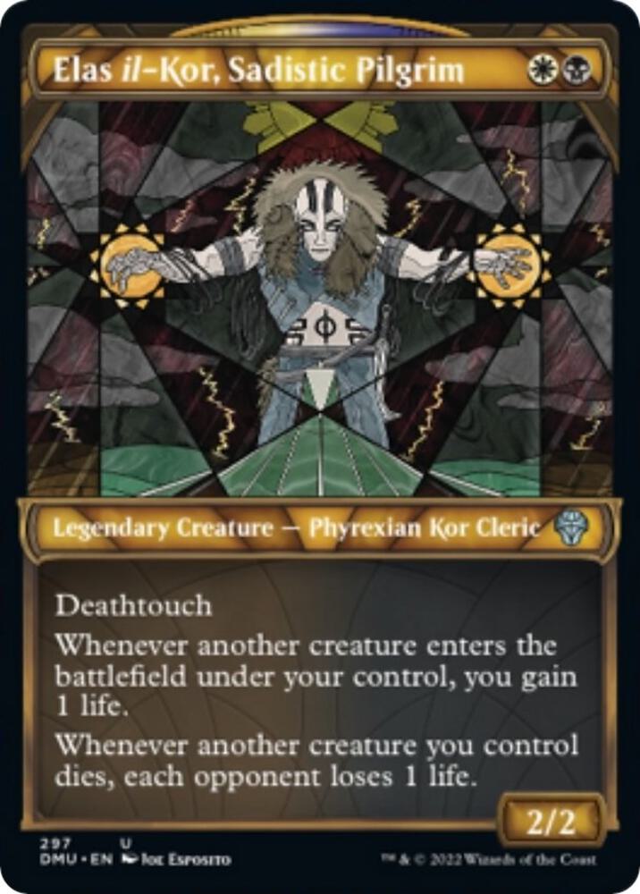 Elas il Kor Sadistic Pilgrim Showcase 297 (Dominaria United)  - Foil | Good Games Adelaide SA