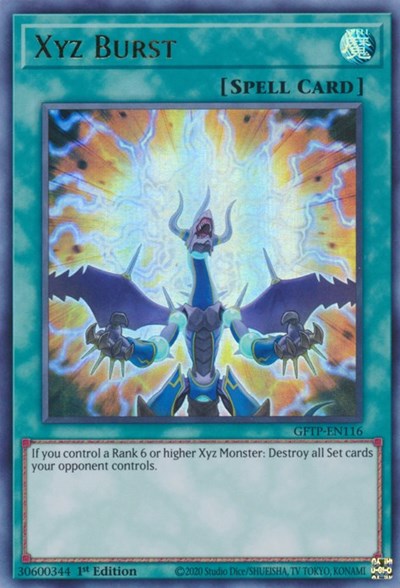 Xyz Burst [GFTP-EN116] Ultra rare | Good Games Adelaide SA