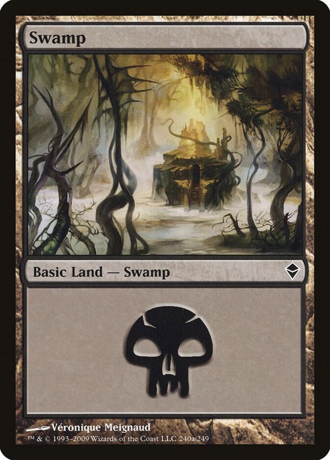 Swamp 240a (Zendikar)  | Good Games Adelaide SA