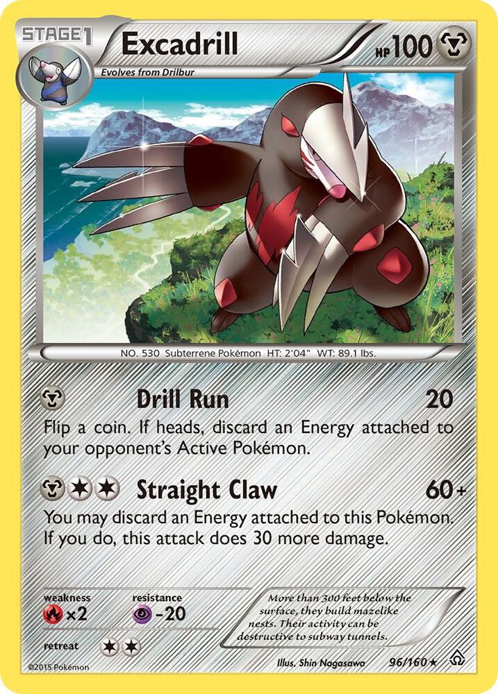 Excadrill 96/160 (XY - Primal Clash)  | Good Games Adelaide SA