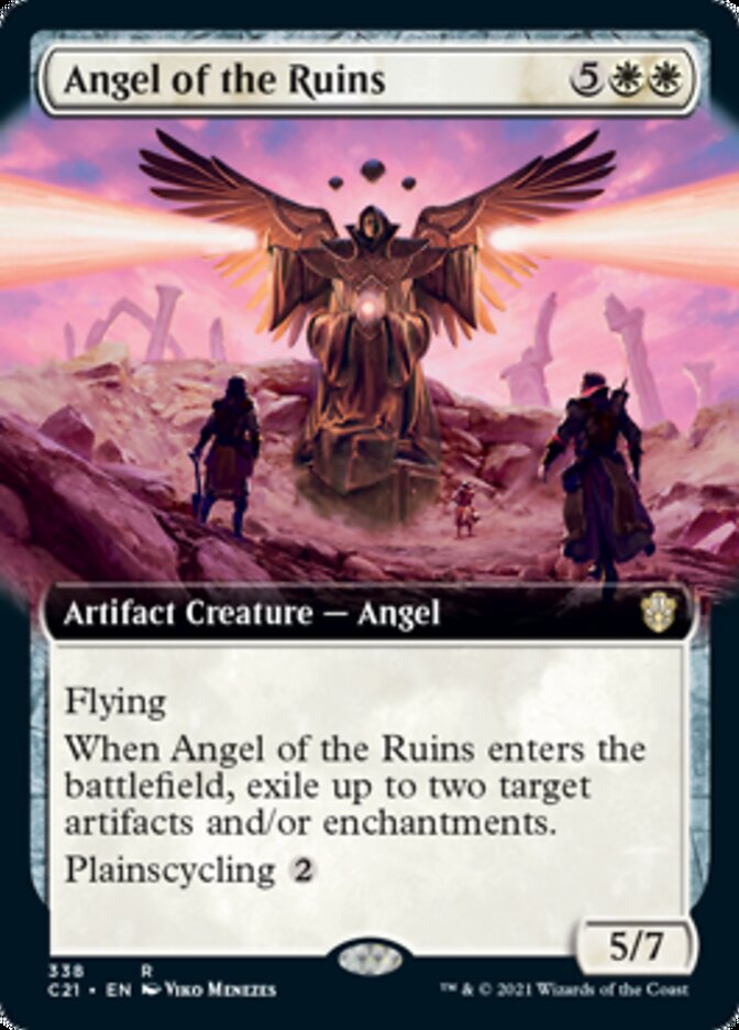 Angel of the Ruins (Extended) [Commander 2021] | Good Games Adelaide SA
