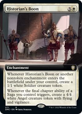 Historians Boon Extended Art 71 (Commander: Dominaria United)  - Foil | Good Games Adelaide SA