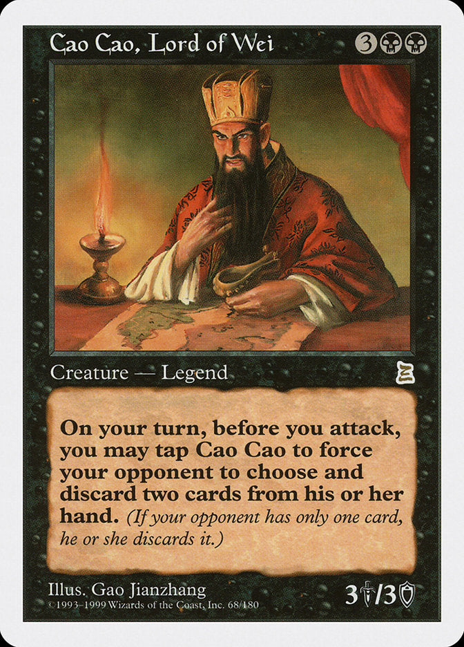 Cao Cao, Lord of Wei 68 (Portal Three Kingdoms)  | Good Games Adelaide SA