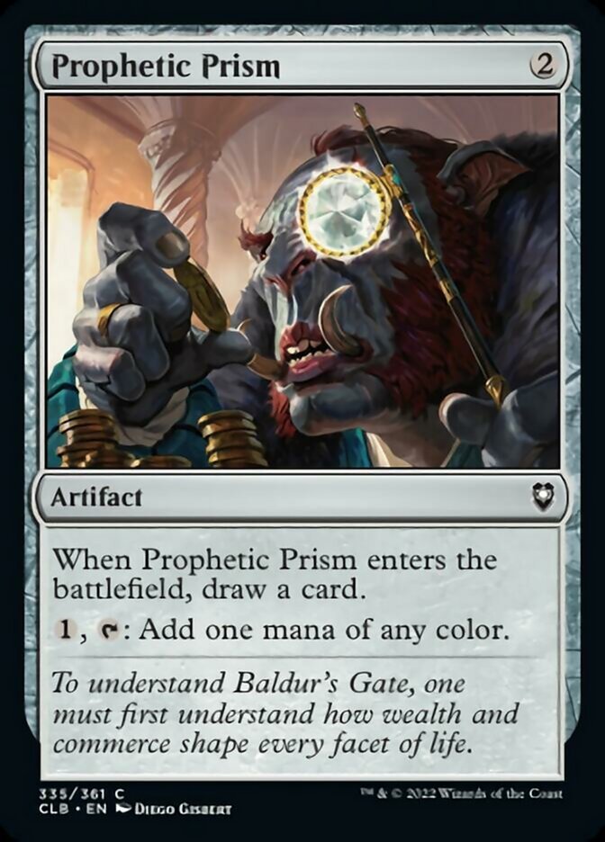 Prophetic Prism [Commander Legends: Battle for Baldur's Gate] | Good Games Adelaide SA