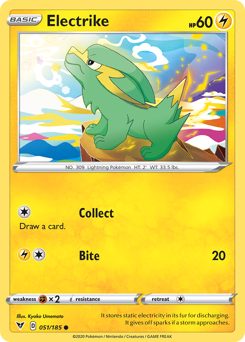 Electrike (051/185) [Sword & Shield: Vivid Voltage] | Good Games Adelaide SA