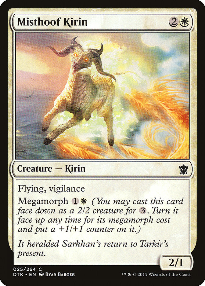 Misthoof Kirin 25 (Dragons of Tarkir)  | Good Games Adelaide SA