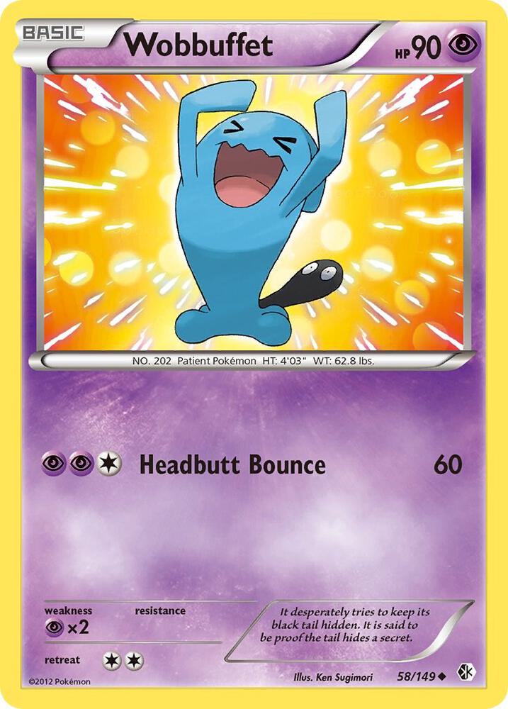 Wobbuffet 58/149 (Boundaries Crossed)  | Good Games Adelaide SA