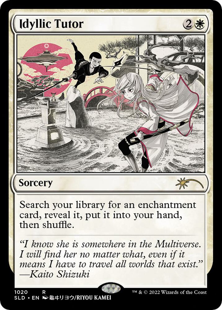 Idyllic Tutor 1020 (Secret Lair Drop Series)  - Foil | Good Games Adelaide SA
