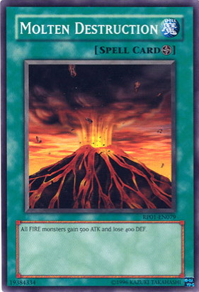 Molten Destruction [RP01-EN079] Common | Good Games Adelaide SA