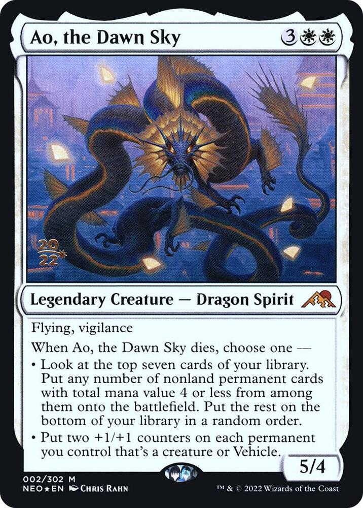 Ao, the Dawn Sky 2 (Prerelease Cards)  - PreRelease Foil | Good Games Adelaide SA