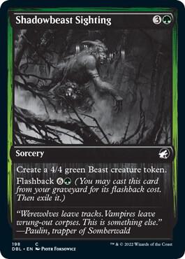 Shadowbeast Sighting 198 (Innistrad: Double Feature)  | Good Games Adelaide SA