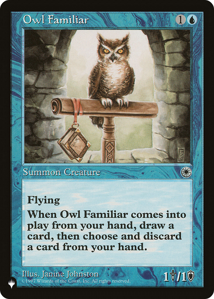 Owl Familiar [The List Reprints] | Good Games Adelaide SA