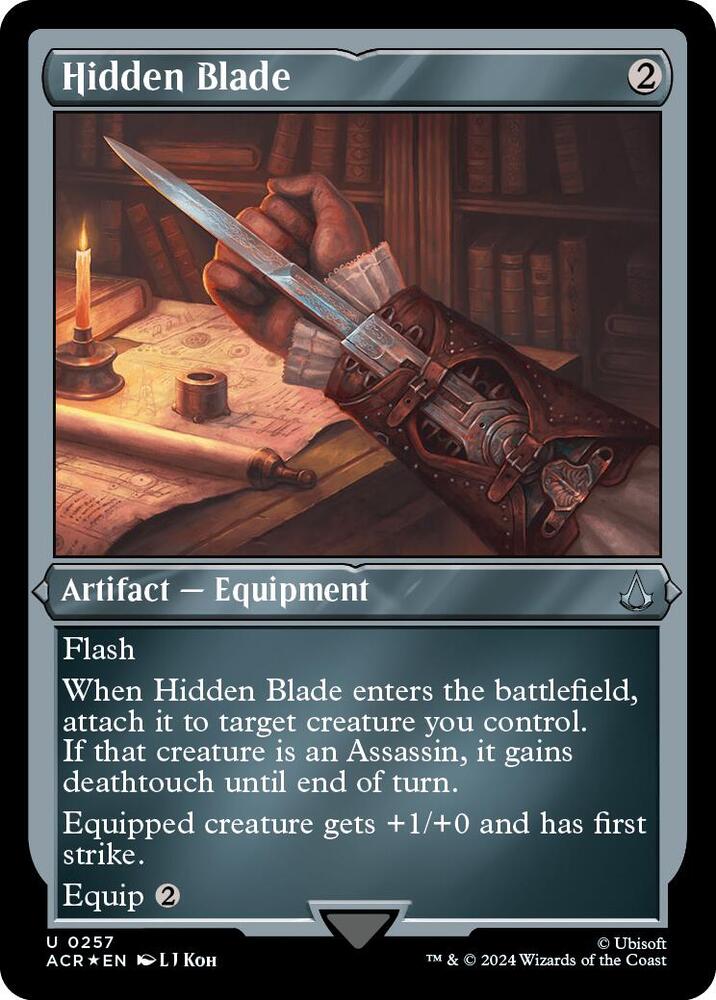 Hidden Blade 257 (Universes Beyond: Assassin's Creed)  - Foil | Good Games Adelaide SA