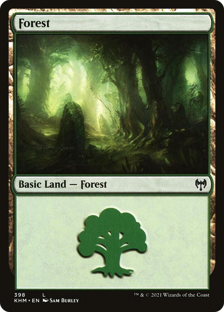 Forest 398 (Kaldheim)  - Foil | Good Games Adelaide SA
