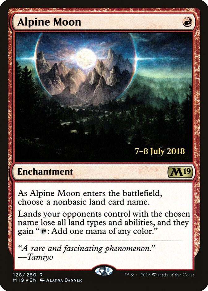 Alpine Moon 128 (Prerelease Cards)  - PreRelease Foil | Good Games Adelaide SA