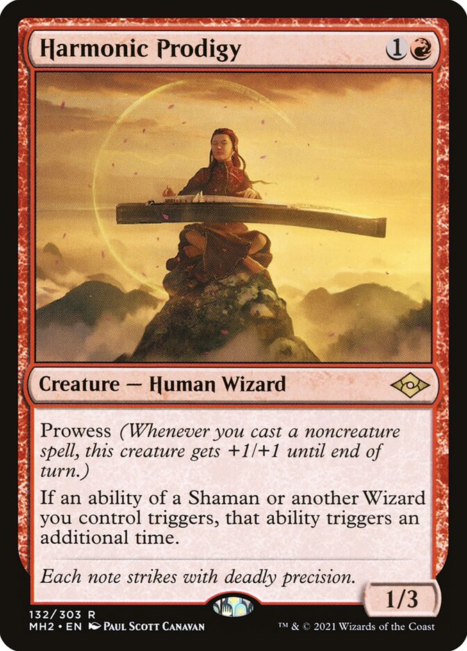 Harmonic Prodigy 132 (Modern Horizons 2)  - Foil | Good Games Adelaide SA
