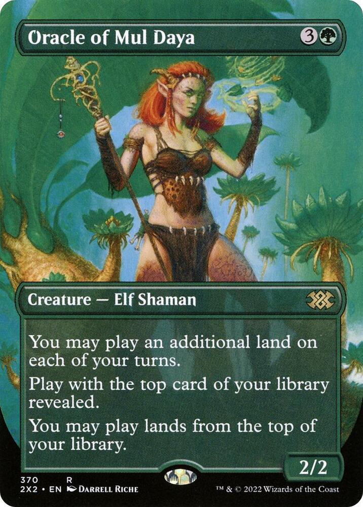 Oracle of Mul Daya Borderless 370 (Double Masters 2022)  | Good Games Adelaide SA