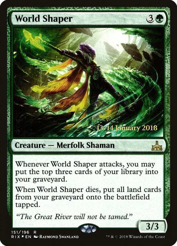 World Shaper 151 (Prerelease Cards)  - Foil | Good Games Adelaide SA