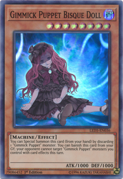Gimmick Puppet Bisque Doll [LED5-EN036] Super Rare | Good Games Adelaide SA
