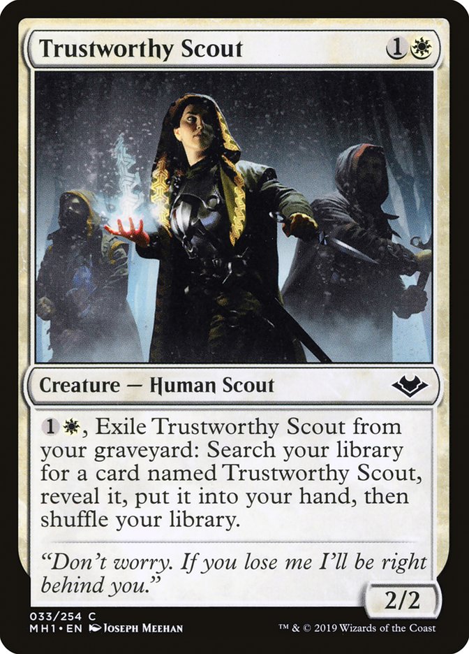Trustworthy Scout [Modern Horizons] | Good Games Adelaide SA