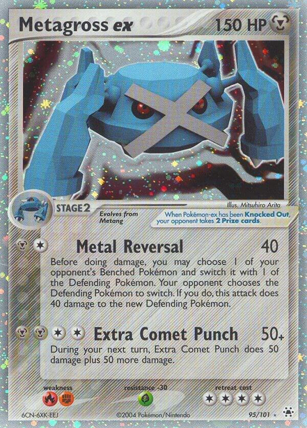 Metagross ex 95/101 (Hidden Legends)  - Holofoil | Good Games Adelaide SA