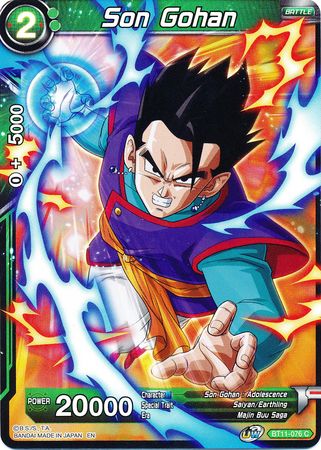 Son Gohan (Green) [BT11-076] | Good Games Adelaide SA
