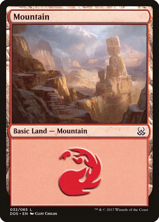 Mountain 32 (Duel Decks: Mind vs. Might)  | Good Games Adelaide SA