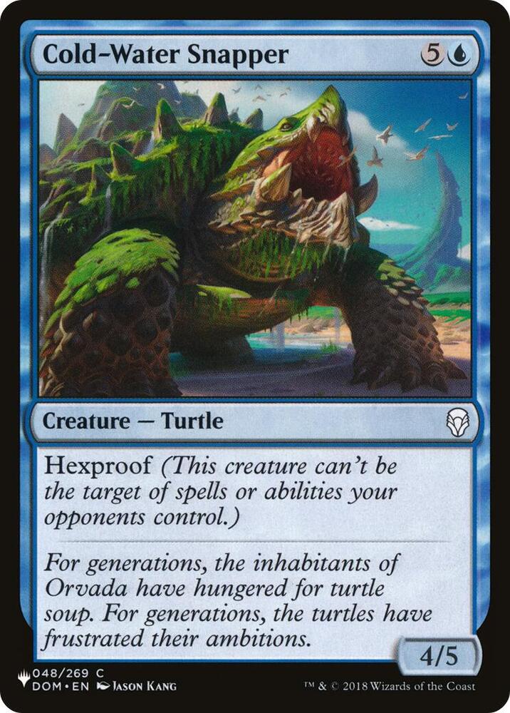 Cold Water Snapper 048/269 (The List Reprints)  | Good Games Adelaide SA