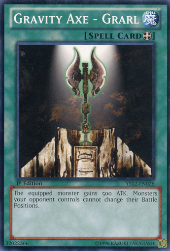 Gravity Axe - Grarl [YS12-EN026] Common | Good Games Adelaide SA