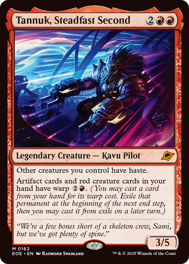 Tannuk, Steadfast Second [Edge of Eternities] | Good Games Adelaide SA