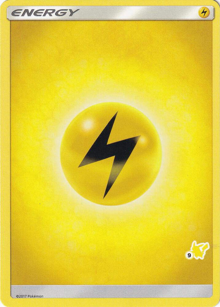 Lightning Energy 9 Pikachu Stamped  (Battle Academy)  | Good Games Adelaide SA