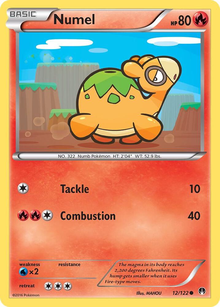 Numel 12/122 (XY - BREAKpoint)  | Good Games Adelaide SA