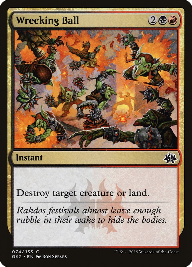 Wrecking Ball [Ravnica Allegiance Guild Kit] | Good Games Adelaide SA