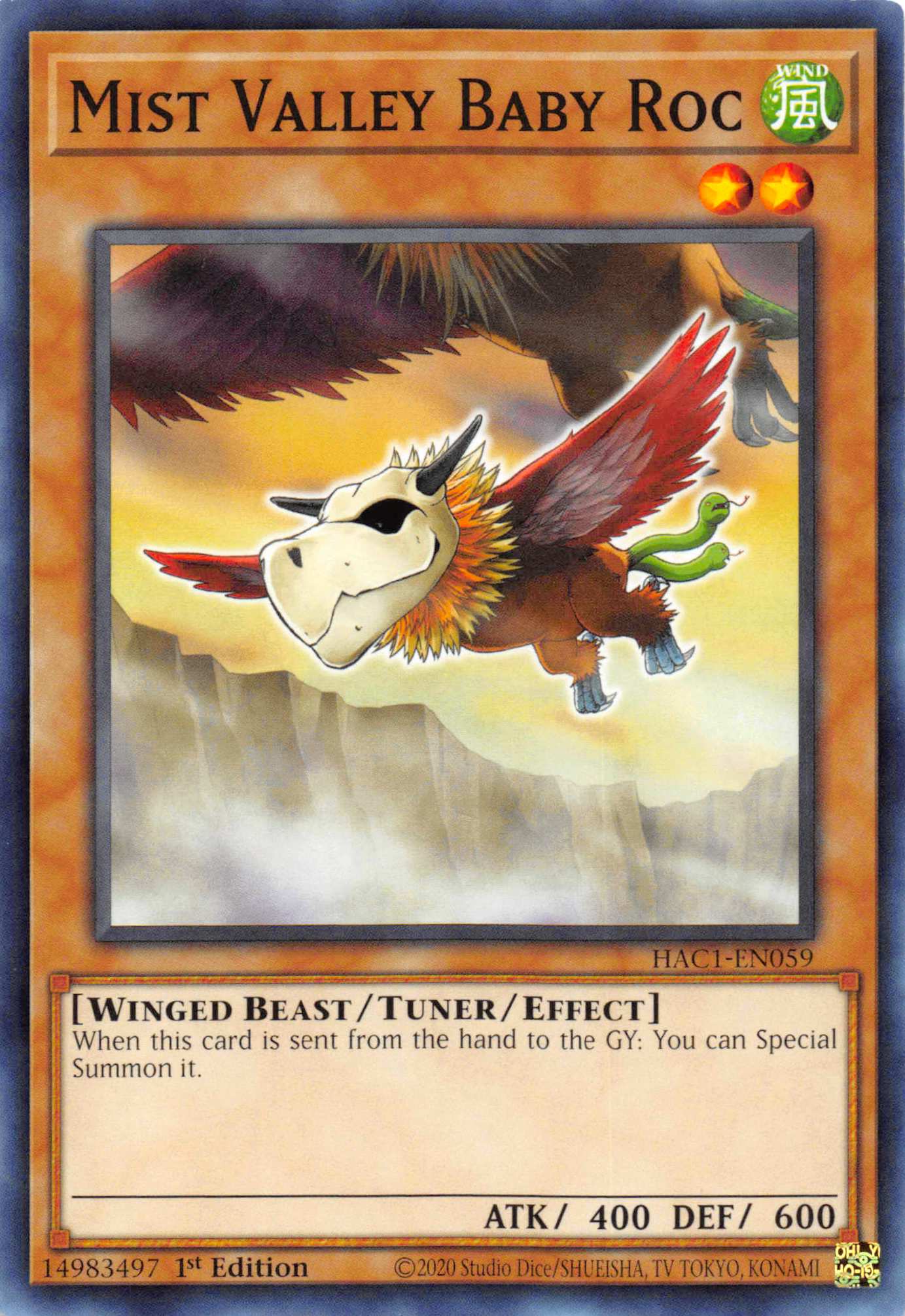 Mist Valley Baby Roc [HAC1-EN059] Common | Good Games Adelaide SA