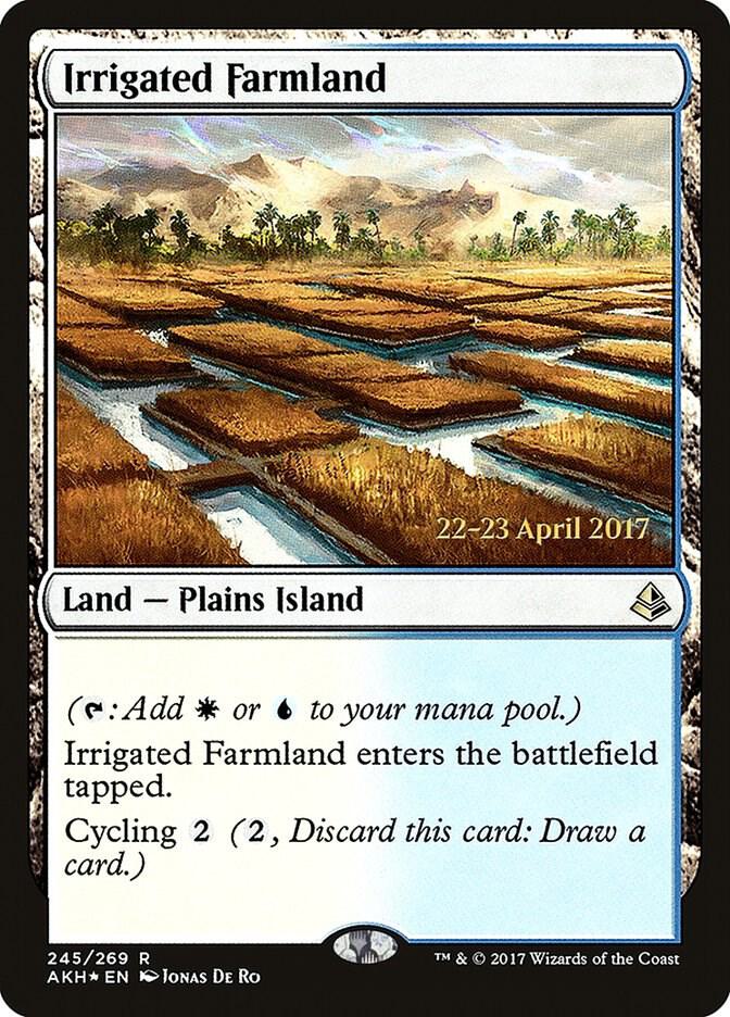 Irrigated Farmland 245 (Prerelease Cards)  - Foil | Good Games Adelaide SA