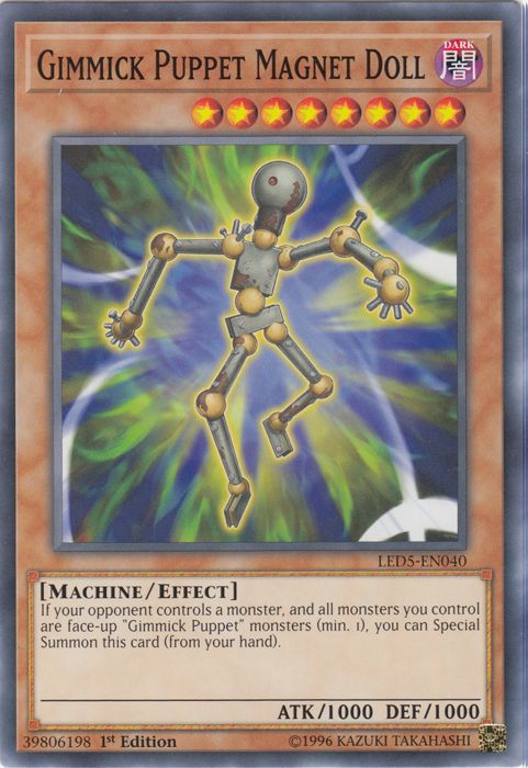 Gimmick Puppet Magnet Doll [LED5-EN040] Common | Good Games Adelaide SA